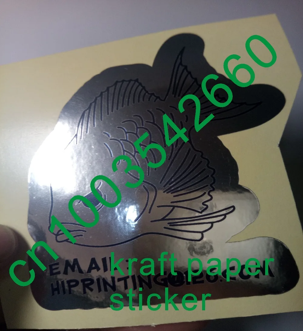 Aluminum foil sticker and label printing-in Stationery Stickers from ...