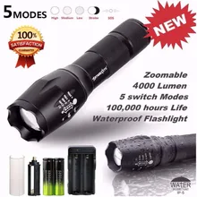 X800 Tactical Bicycle Light Flashlight LED Zoom Military Torch G700 Battery Charger Set Kit Safe And Stable Reliable C3