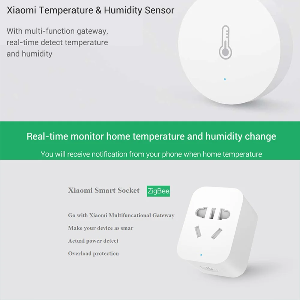 Xiaomi Mijia Smart Home Gateway 2 Door Window Motion Sensor Sercuity Alarm Sensor