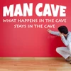 "What Happens In The Cave Stays In The Cave" Wall Stickers 2