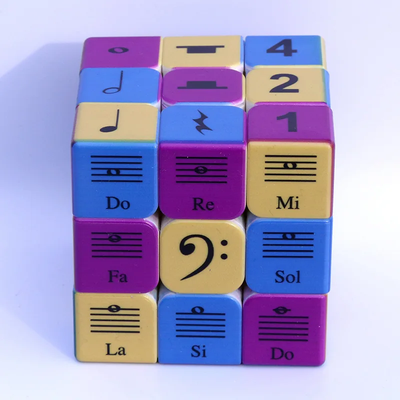 Lefun [три шага восемь Примечание магический куб УФ оригинальность музыка исследование магический куб преувеличивать рис музыкальный символ