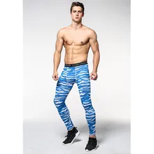 Камуфляжные брюки с 3D принтом, мужские обтягивающие спортивные штаны, мужские компрессионные брюки для бега, велоспорта, бодибилдинга, колготки, леггинсы