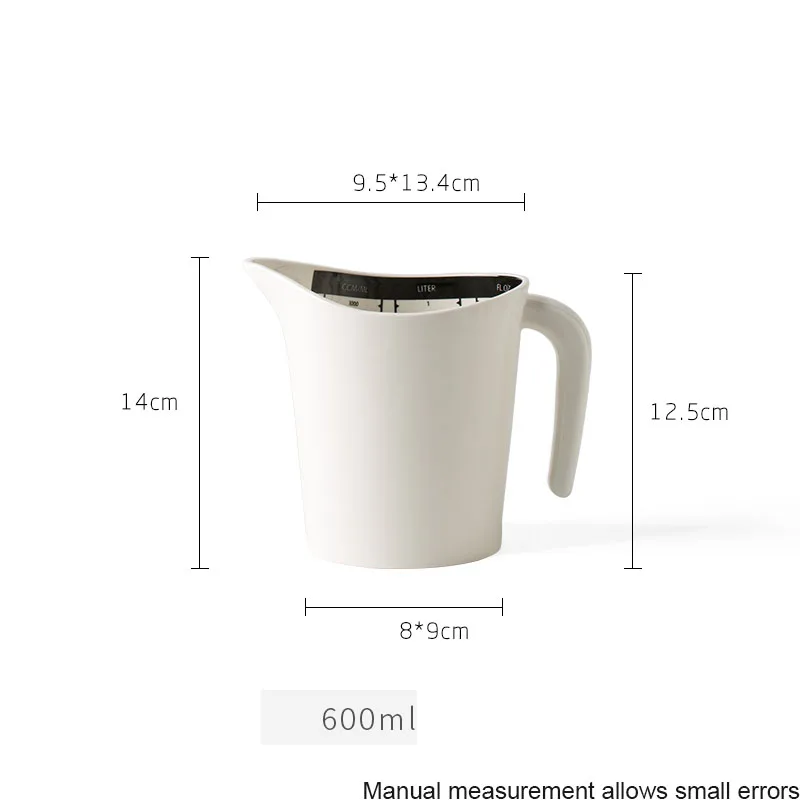 Ins нордический большой емкости керамический молочный кувшин лимонный Фруктовый Сок чайник для заваривания цветочного чая мерная кружка кофе кувшин вспенивающая чашка - Цвет: C