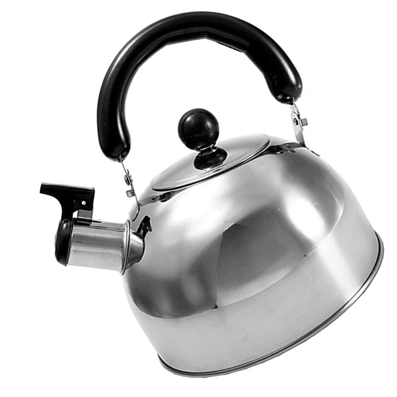 304 Stainless Steel 2 Liter Heat Boiler Water Kettle Pot Whistling Tea