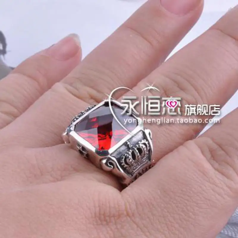 925 Sterling Silver The Vampire Diaries Vampire Knight Crown Ring Jewelry Gift Men's Ring Men's Jewelry High Quality