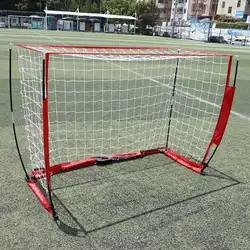 Большой размер Портативная Складная сетка для футбольного мяча футбольная СЕТЬ ДВЕРИ спортивные игрушки набор футбольные ворота