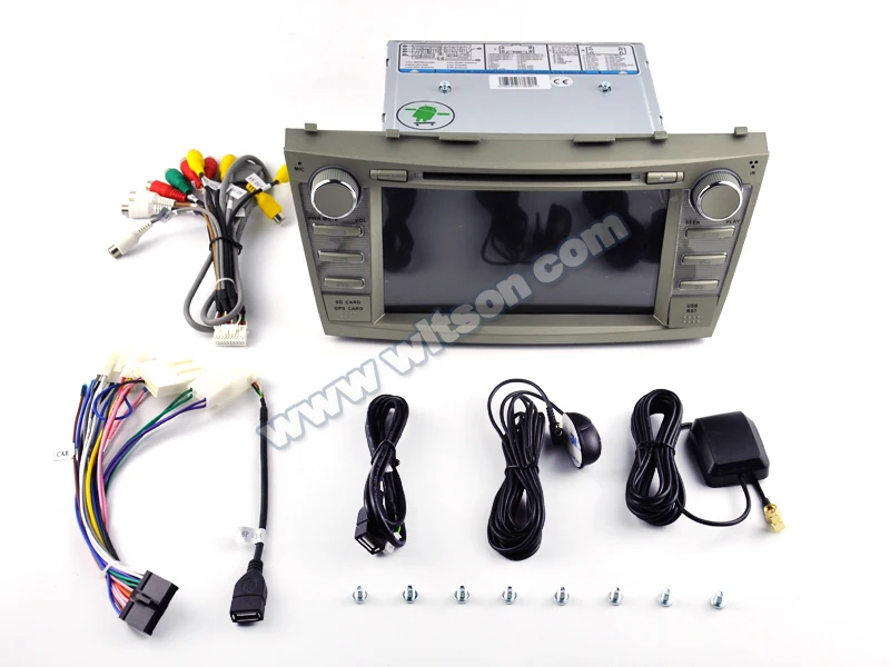 Perfect WITSON Android 9.1 CAR DVD PLAYER For TOYOTA CAMRY 2007-2011 CAR AUDIO PLAYER WITH GPS MIRROR LINK/ 4G/DVR/DAB/OBD/TPMS SUPPORT 5