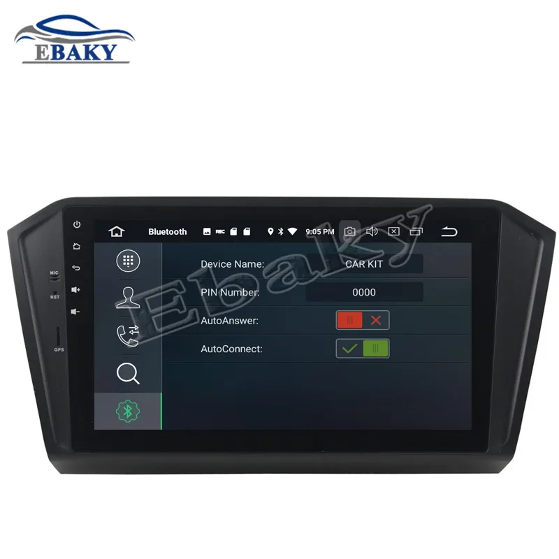 Sale NaviTopia 10.1inch 4GB RAM 64GB ROM Octa Core Android 9.0 Car DVD Radio for VW PASSAT 2015 2016 with GPS/wifi/Bluetooth 21