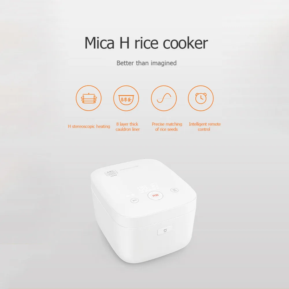 Xiaomi IH Electric Rice Cooker Miji 3L4L Alloy Cast Iron Smart Heating Pressure Cooker Mi Home APP WiFi Remote Control (6)