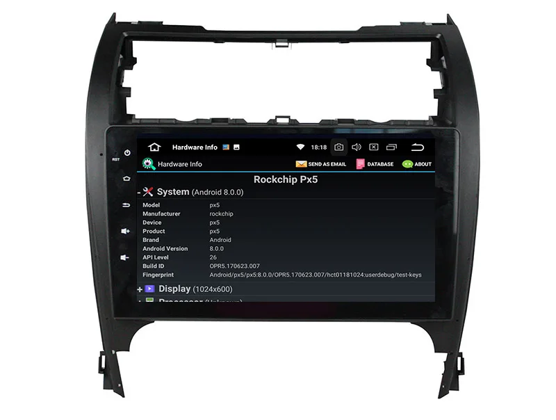 toyota camry aftermarket stereo android 8.0 radio replacement touch screen 2
