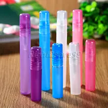 5 шт. 5 мл 10 мл флакон-распылитель духов для женского парфюма атомайзер, упаковка-спрей идеальный пустой косметический контейнер случайный цвет