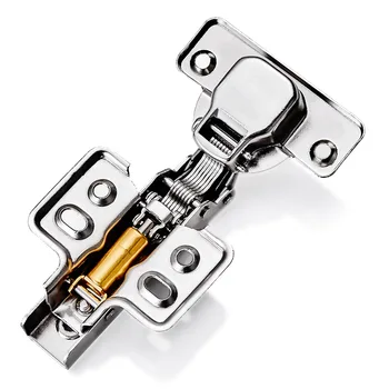 

JZL Hinge stainless steel hydraulic damping spring hinges wardrobe door soft cabinet wardrobe furniture Kitchen cabin hinge mute