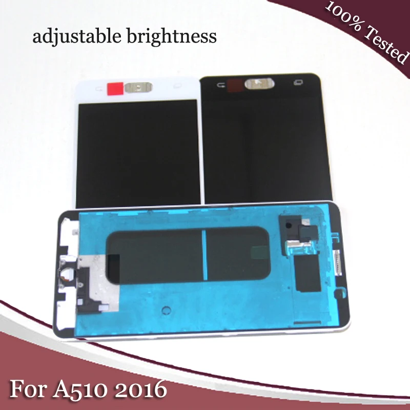 

100% tested Compatible For Samsung A5 2016 LCD A510 Display LCD Screen Touch Digitizer Assembly White Black