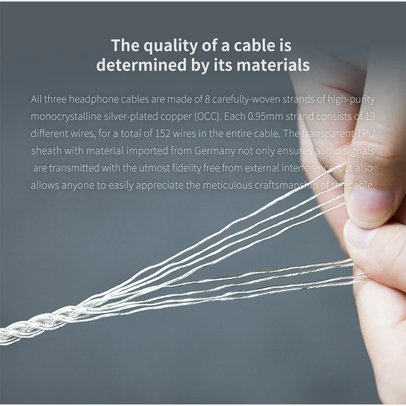 US $69.99 Fiio Lc25c Lc35c Lc44c Standard Mmcx 352544mm HandWoven Balanced Earphone Replacement Cable For ShureUe FiioJvc
