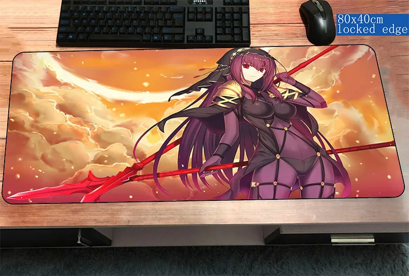 fate grand order mousepad gamer cute 800x400x3mm gaming mouse pad desk notebook pc accessories laptop padmouse ergonomic mat - Цвет: Size 800x400x3mm