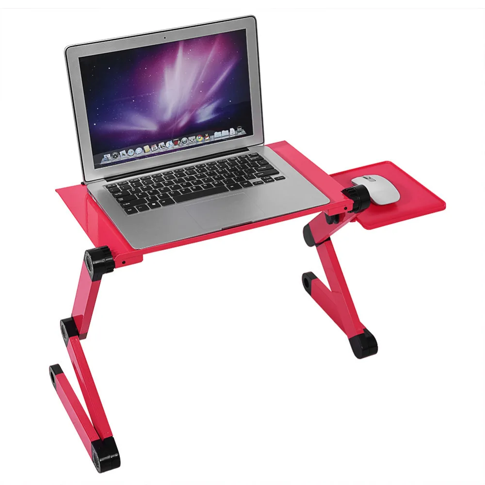 

Computer Desk Portable Laptop Table Adjustable Standing Desk Computer Notebook Stand On Bed Office Mesa Notebook Desks SY-DNZ8-