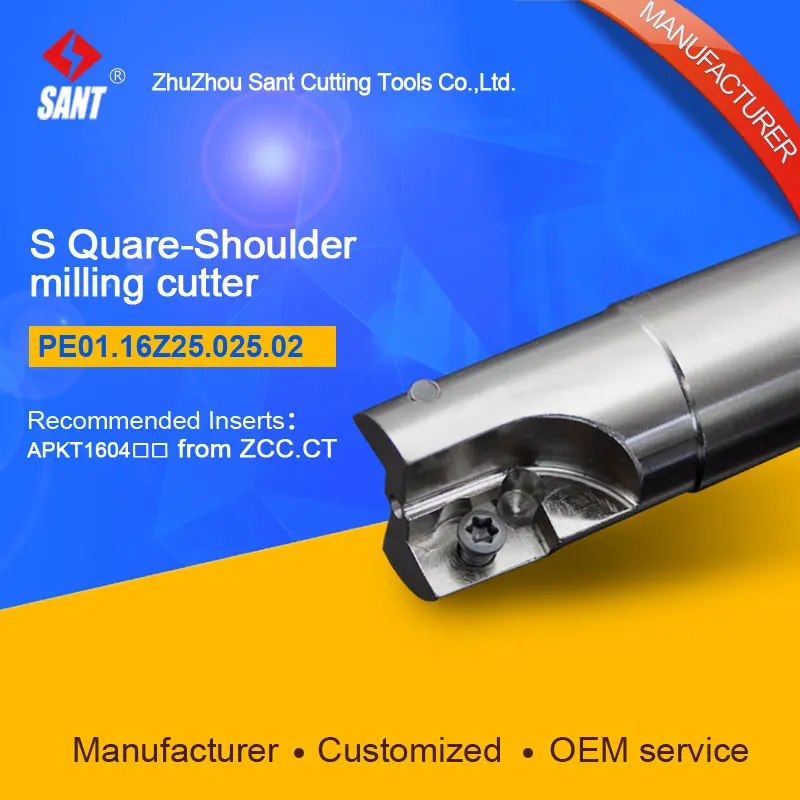 High precision indexable square shoulder milling tools holder for CNC lathe machining center PE01.16Z25.025.02 | Инструменты