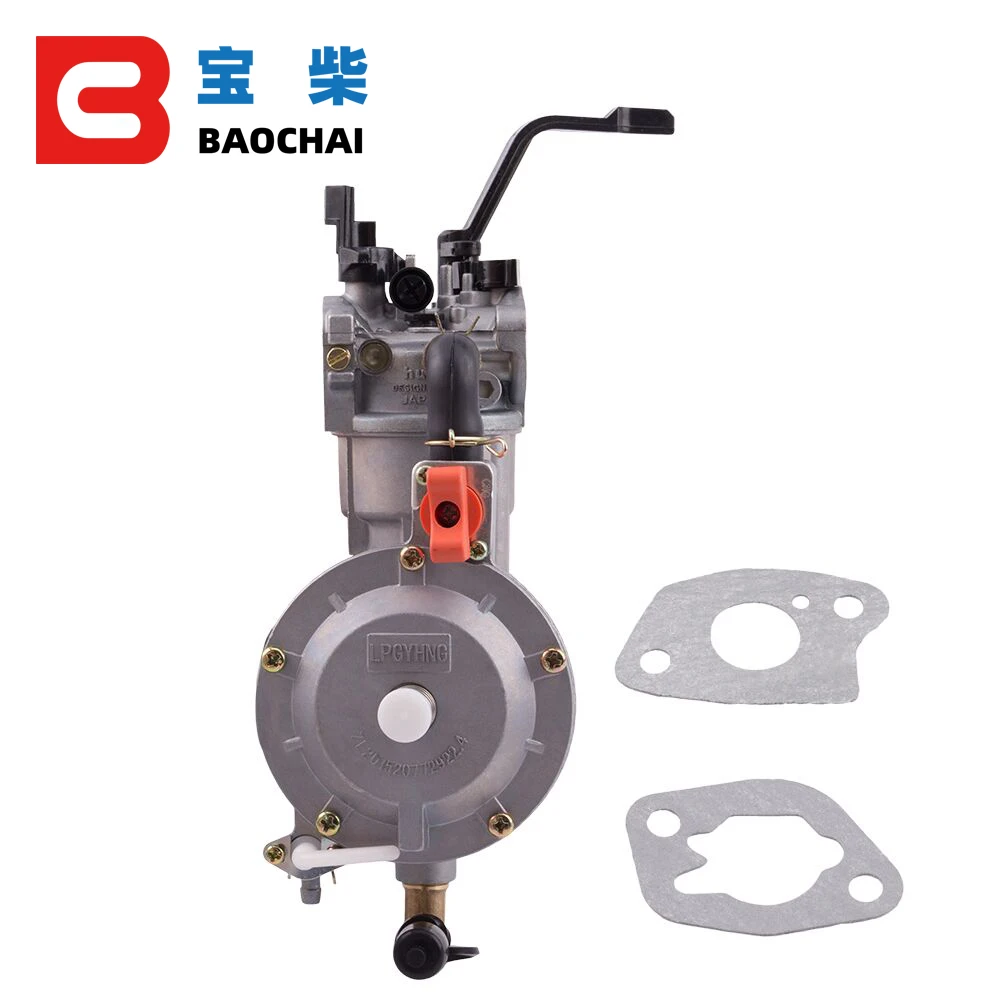 

LPG 168 Carburetor dual fuel LPG NG conversion kit for 2KW 3KW 168F 170F Gasoline Generator Dual Fuel Carburetor hot sale
