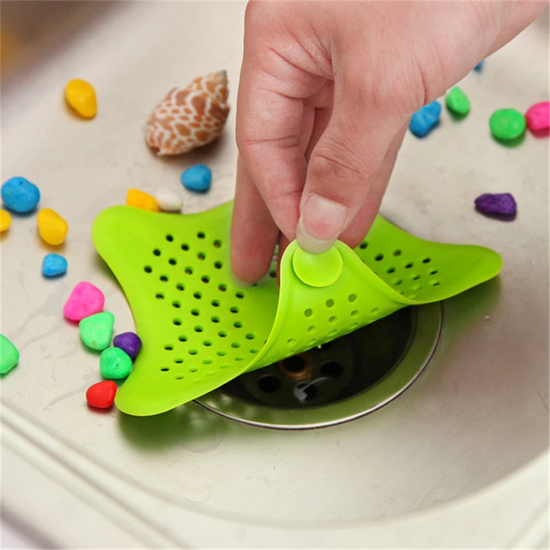 Creative Sewer Outfall Strainer Bathroom Silicone Kitchen Sink Filter