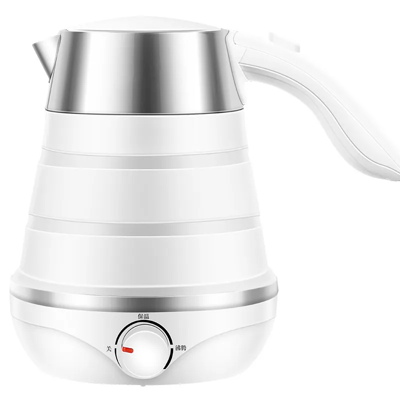 NEW Travel with electric kettle foldable portable travel mini silica
