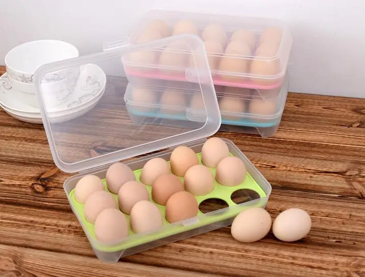 1pcs font b Big b font size Plastic Egg Holder Storage font b Box b font