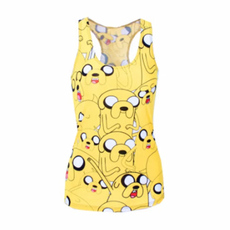 Hot-X-295-Free-Shipping-New-2015-Women-Brand-Tops-Cute-JAKE-Print-T-shirts-Punk