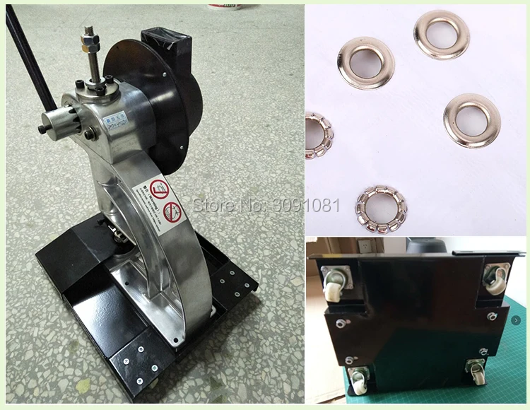 

Semi-automatic eyelet hole making machine for sale