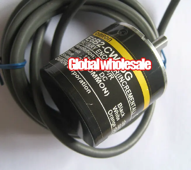 

1pcs E6B2-CWZ5G 500P encoder For Omron / robot mini incremental rotary encoder / 500 line encoder PLC machine tool