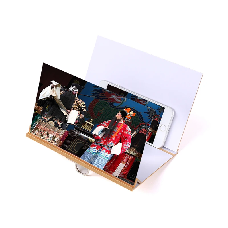 

Magnifier Mobile Phone Screen enlarger Amplifier 3D Video Display Folding Enlarged Expander Eyes Protection holder