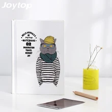 Joytop Hello Animals II Notebook Cat Dog Horse Bear pattern Cute Kawaii Drawing Pockets Notepad Lovely Notebook 4 Styles gift