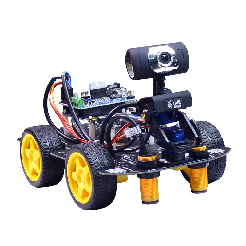 Hot New Xiao R DIY Smart Robot Wifi Video Remote Control Car with