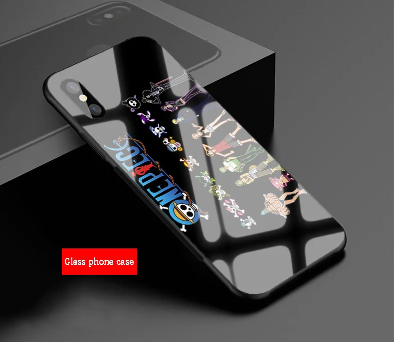 Цельный Роскошный чехол для телефона с логотипом из закаленного стекла iPhone 5 5S SE 6