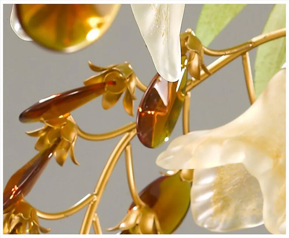 Miresa Lustre provençal americano natural e flor