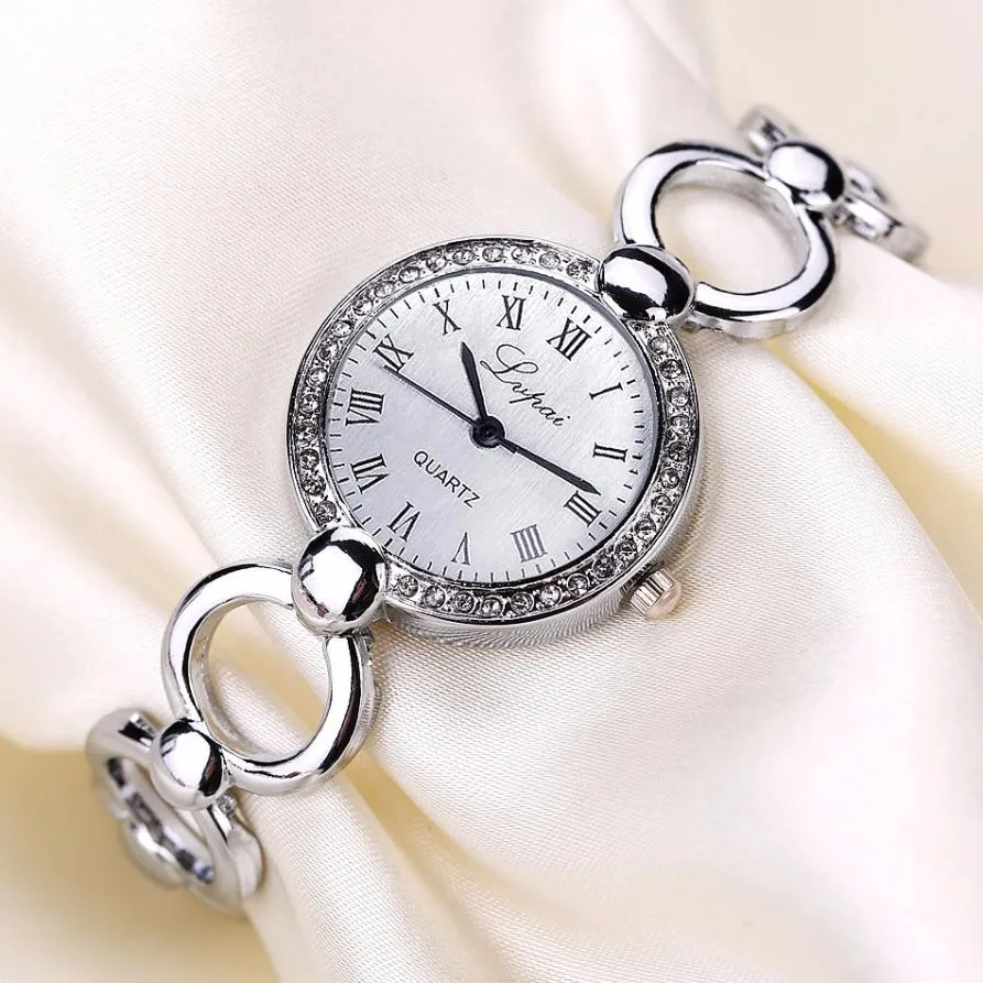 LVPAI часы-браслет женские часы Роскошные с кристаллами и бриллиантами Женские наручные часы женские римские цифры Кварцевые часы Montre Reloj# Zer
