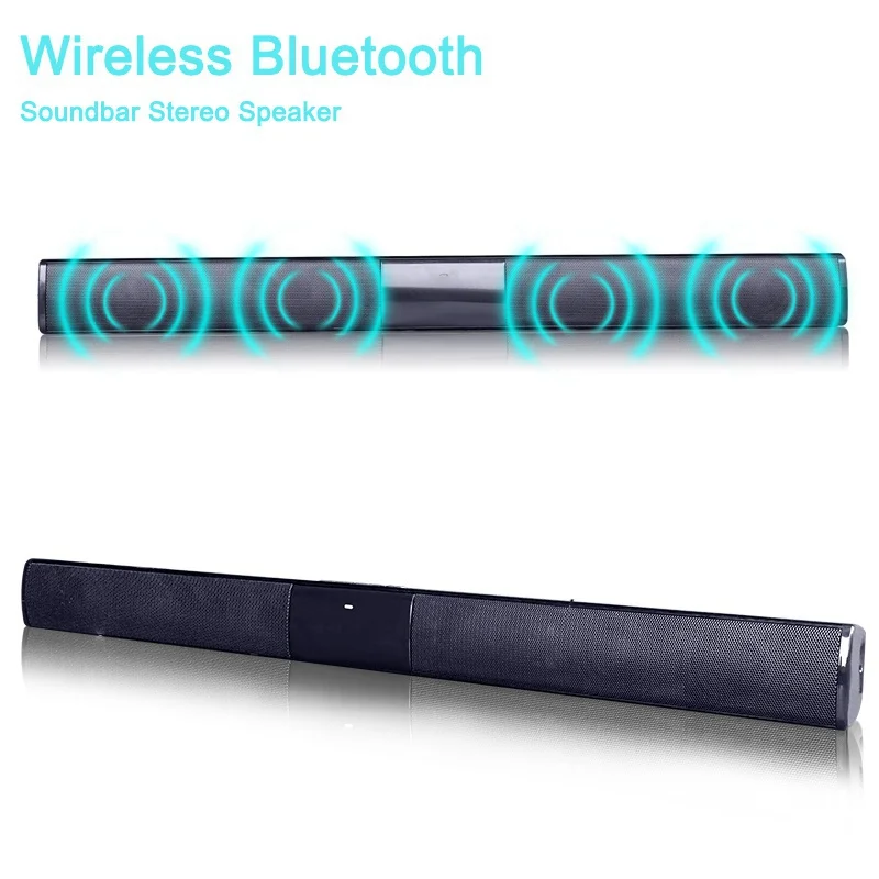 VTIN BS28B Wireless Bluetooth Soundbar Speaker TV Home Theater Soundbar Subwoofer with RCA 3D Stereo Surround Sound Speaker      (17)