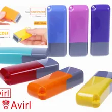 Пользовательское светочувствительное уплотнение штамп персональный логотип самоувлажняющаяся подушка для штампов на заказ маленького размера с вашим логотипом или буквой