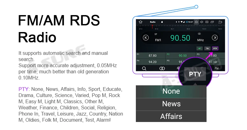 Best A-Sure 2 Din Android 9.0 Car Auto Radio GPS DVD Navigation For Volkswagen VW T5 Multivan Transporter TOUAREG I 7L TOUAREG II 7P 24