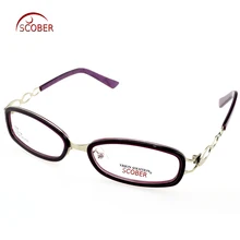 Ретро винтажная фиолетовая оправа для глаз из титанового сплава изготовленные на заказ оптические очки для чтения близорукость фотохромные прогрессивные Мультифокальные