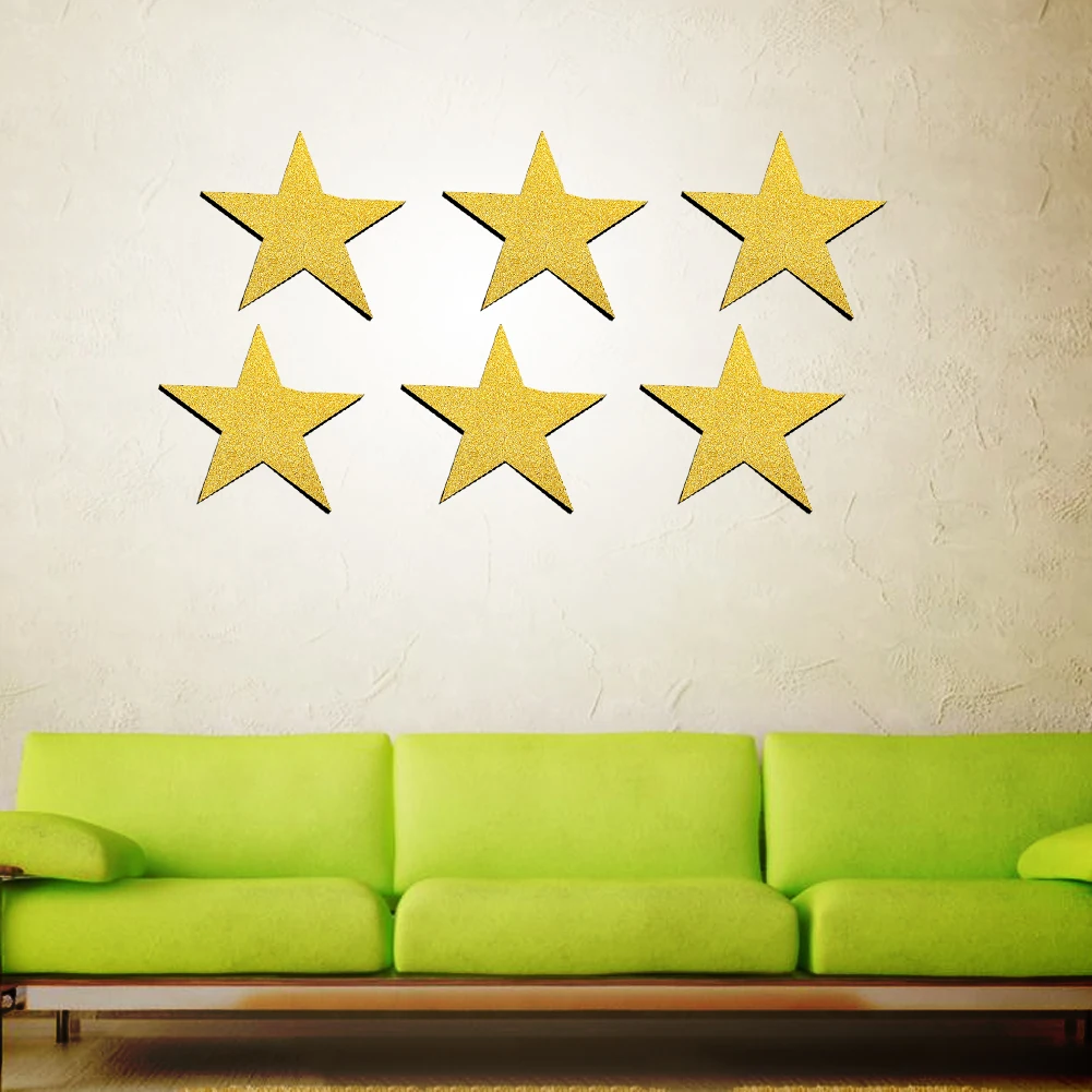Stars Airplane Wall Sticker Baby Nursery Room Wall Decal Removable Easy