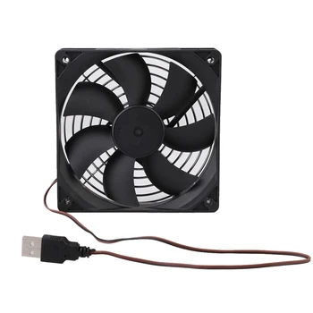 

80*80MM Computer PC 120mm Fan TV Box Wireless Router Cooling USB 5V Cable Interface Pet Box Heatsink Cooler