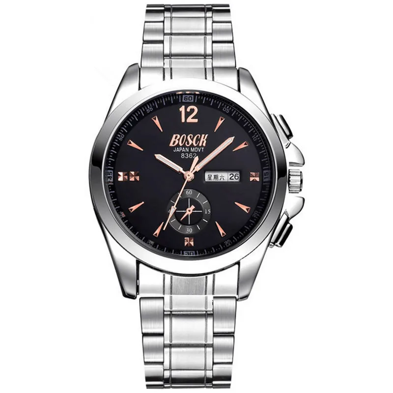 

zou's Men's watch mechanical watch automatic ultra-thin leather belt business fashion trend of genuine waterproof men's watch