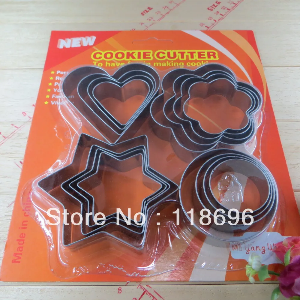 cookies mould SS410 cookie mould Cake Making Cookie cutter 16PCS Metal cookie cutter NO.:Co42 cookies mould SS410 cookie mould Cake Making Cookie cutter 16PCS Metal cookie cutter NO.:Co42
