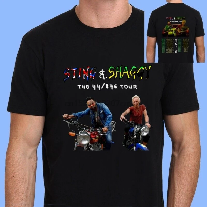 

Sting & Shaggy The 44-876 Tour 2018 Black T-Shirt