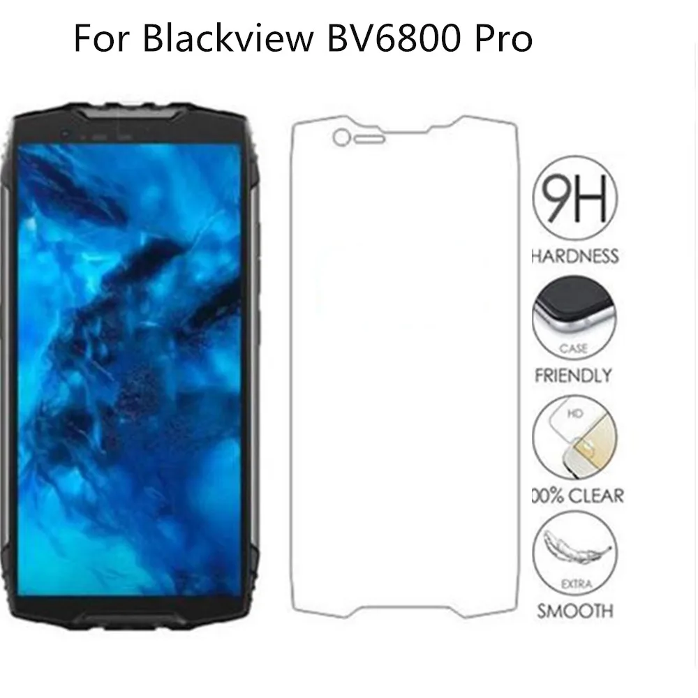 

1Pcs 2PCS Full Cover Tempered Glass For Blackview BV6800 Pro Protective Film 9H Screen Protector For Blackview BV6800 Pro
