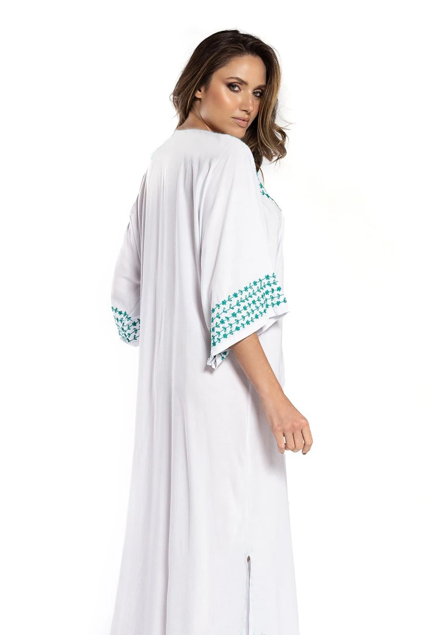 Women's Kaftan Dresses Tunic Kimono Maxi Caftan Plus Size Lounge Dress