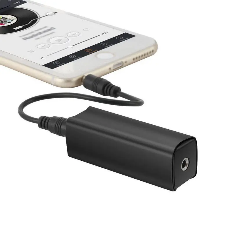 

3.5mm Aux Audio Noise Filter Ground Loop Isolator Eliminate Car Electrical Noise Anti Interference for Home Car Stereo Cable