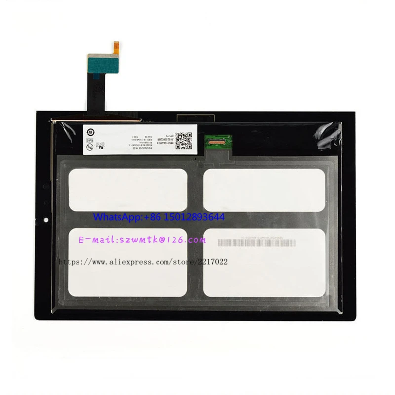 

For Lenovo Yoga Tablet 2 1050LC 1050F 1050L Touch Screen Digitizer +LCD Display Assembly for MCF-101-1647-01-V4 free shipping