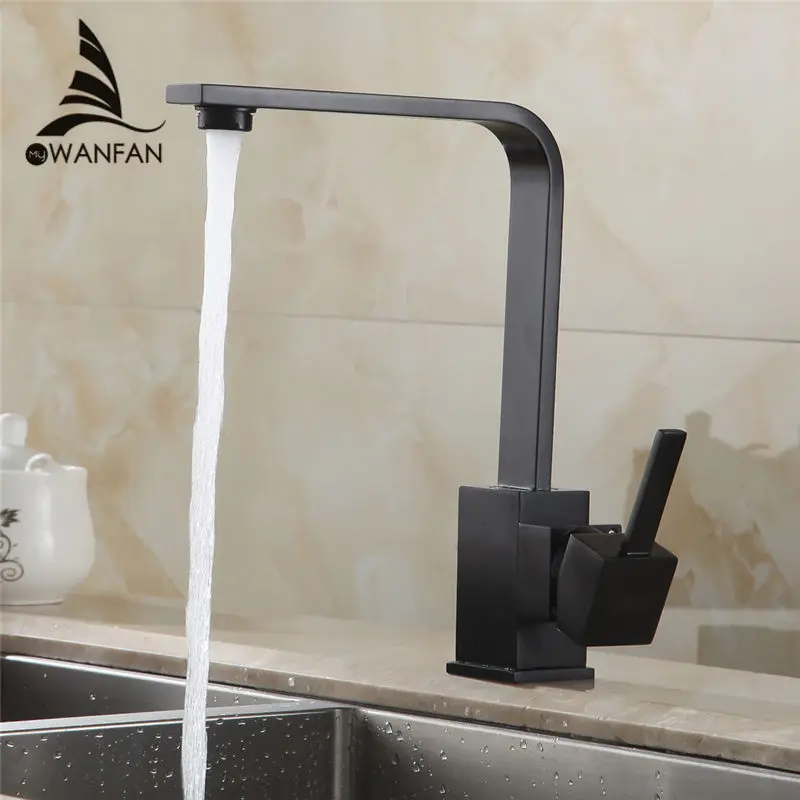Free Shipping kitchen sink faucet 360 Rotate Brass Swivel Kitchen Sinks Faucet Single Handle for Kitchen
