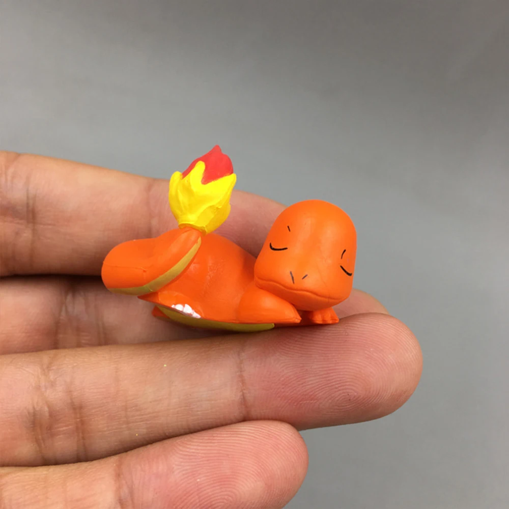 Original figures for pokemones sleeping pkchu anime action toy figures Collection model toy gift for Nintendo Switch PS4 gamer