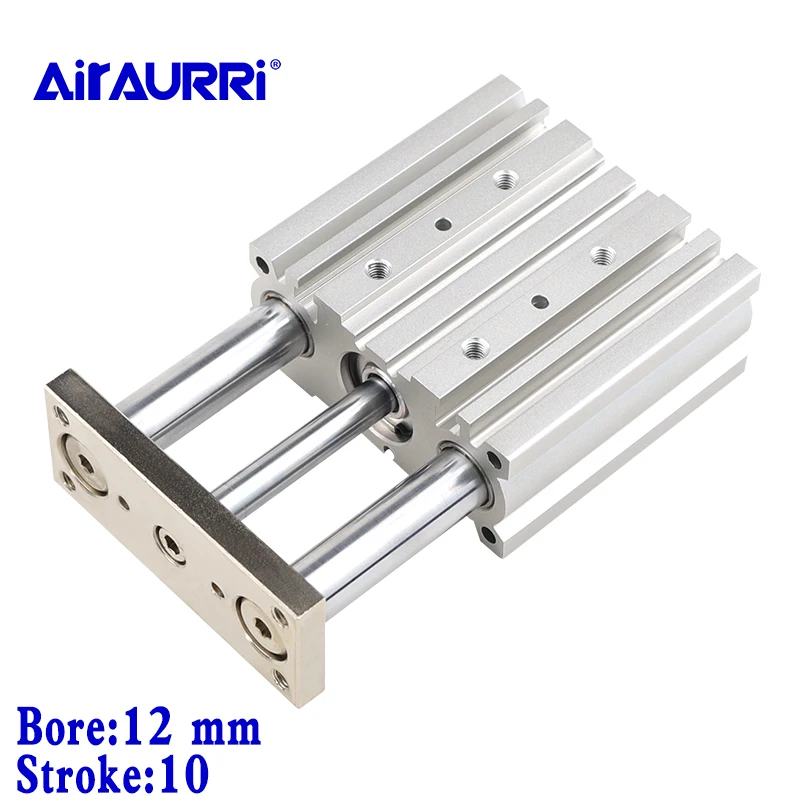 

MGPM MGPL Bore 12mm stroke 10mm compact Guide Slide bearing and ball bushing MGP Guide rod thin SMC type